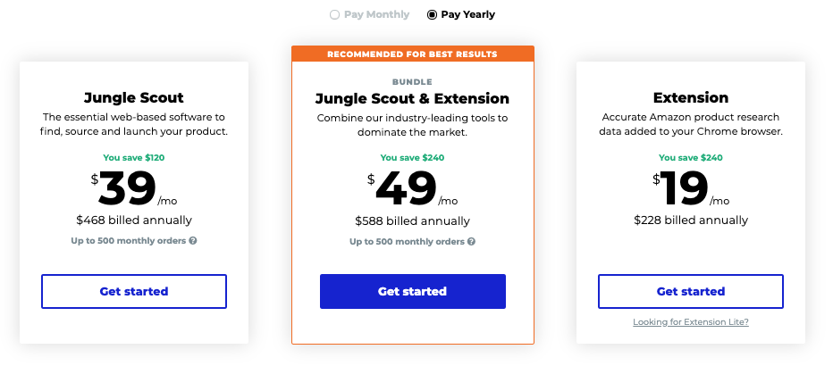 Jungle Scout Annual Pricing